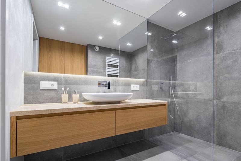 Bathroom Featuring Smart Mirror